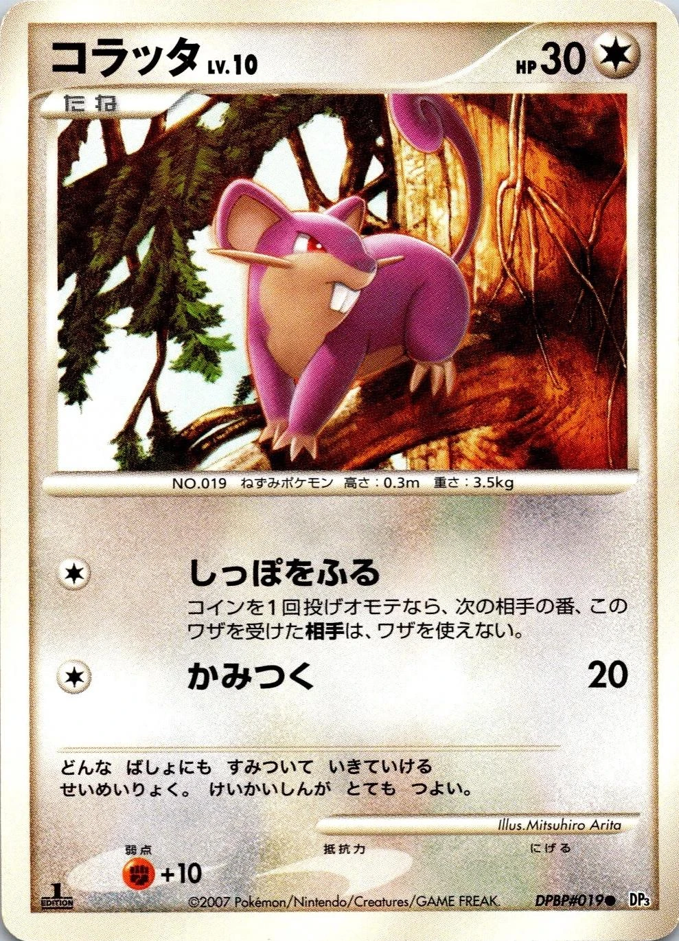 Rattata 1st Edition