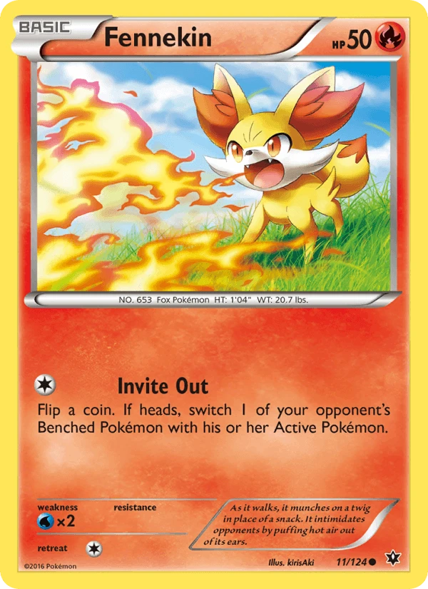 Fennekin Reverse Holo #11
