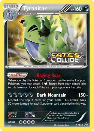 Tyranitar #XY130