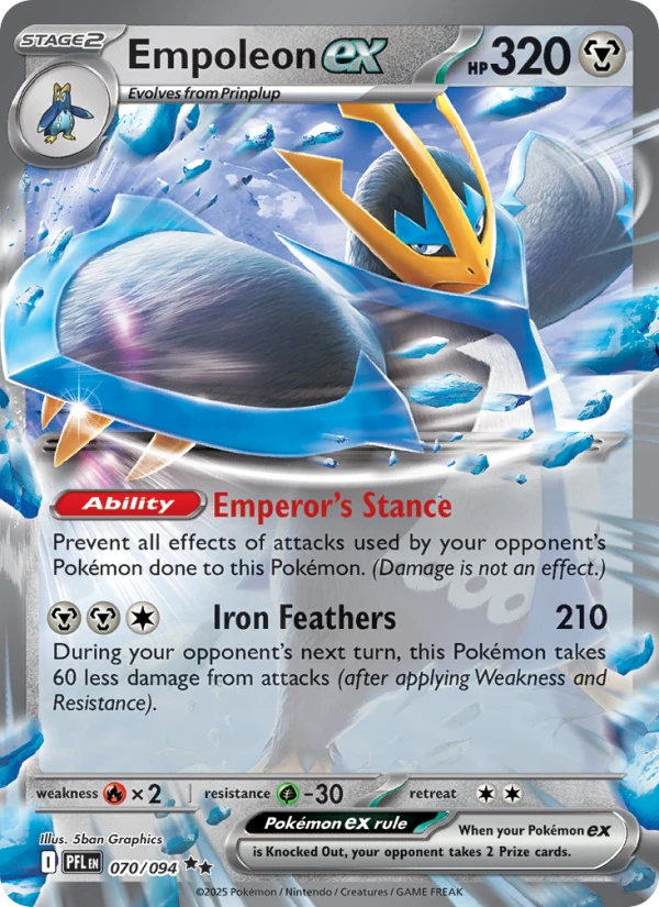 Empoleon Ex #70