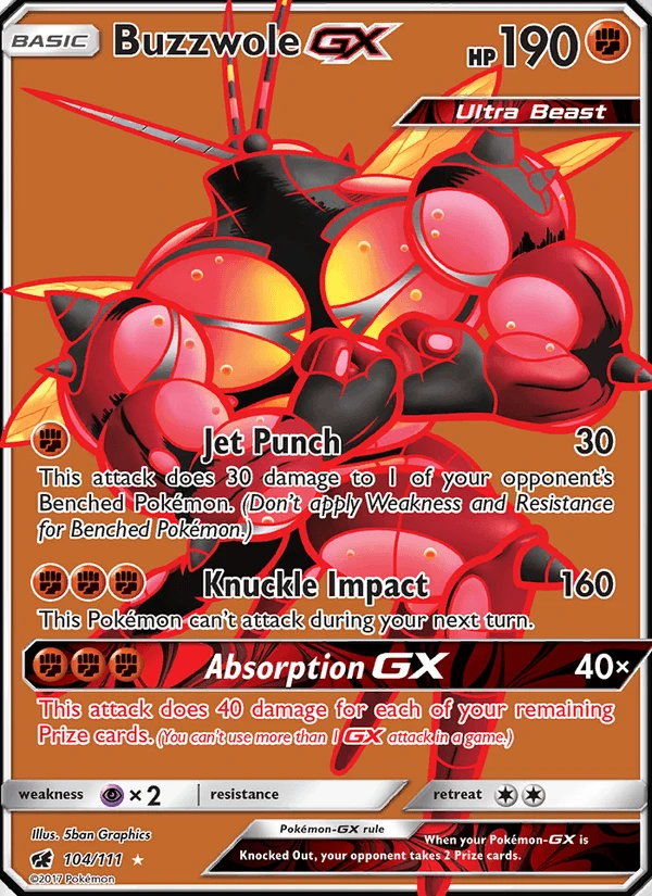 Buzzwole Gx #104