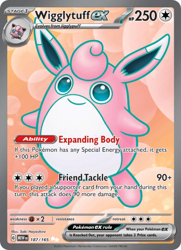 Wigglytuff Ex #187