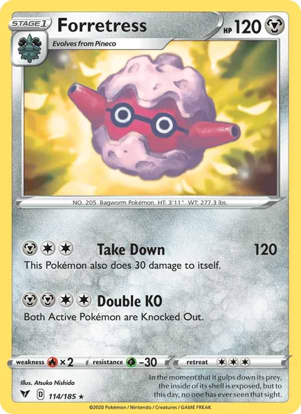 Forretress Reverse Holo #114