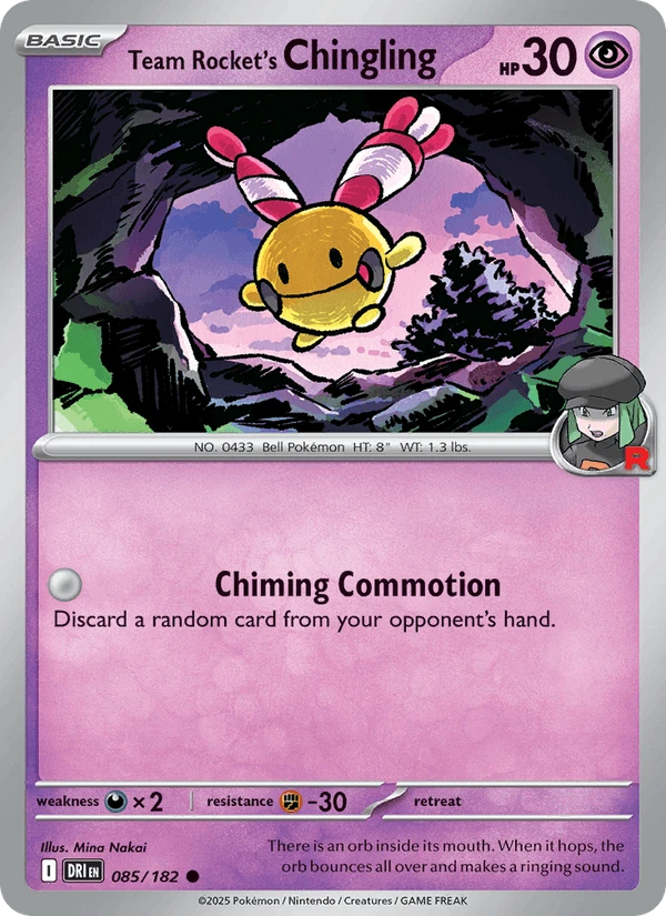Team Rocket's Chingling #85