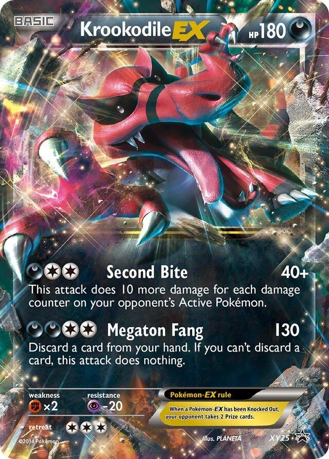 Krookodile Ex Xy25