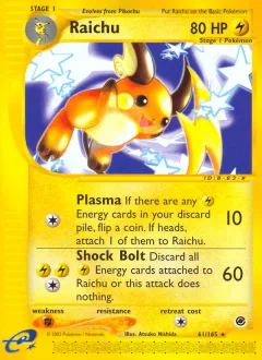 Raichu Reverse Holo