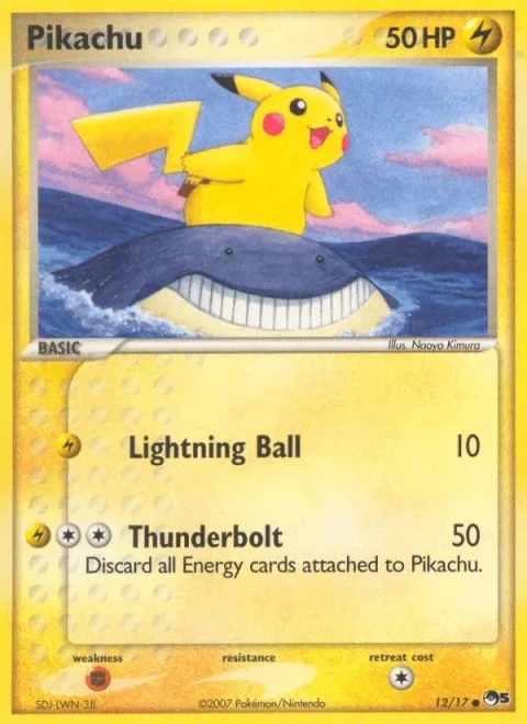 Pikachu Holo