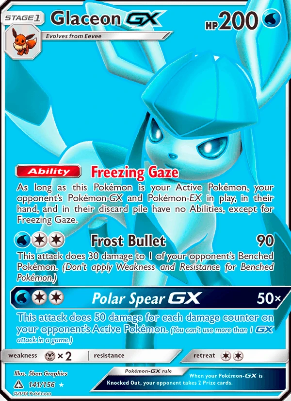 Glaceon Gx #141
