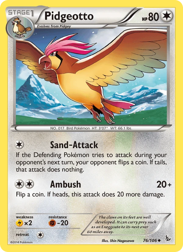 Pidgeotto #76