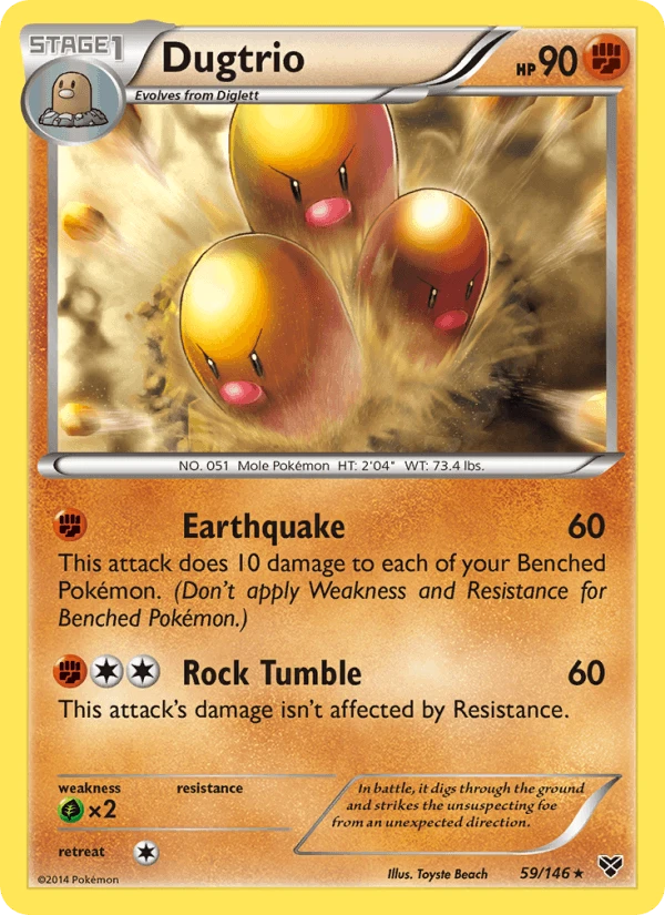 Dugtrio #59