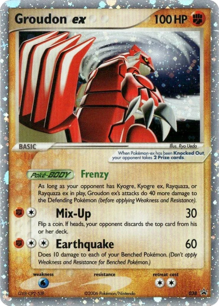 Groudon EX #38