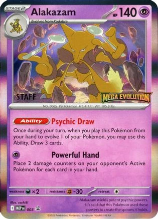 Alakazam Staff #3
