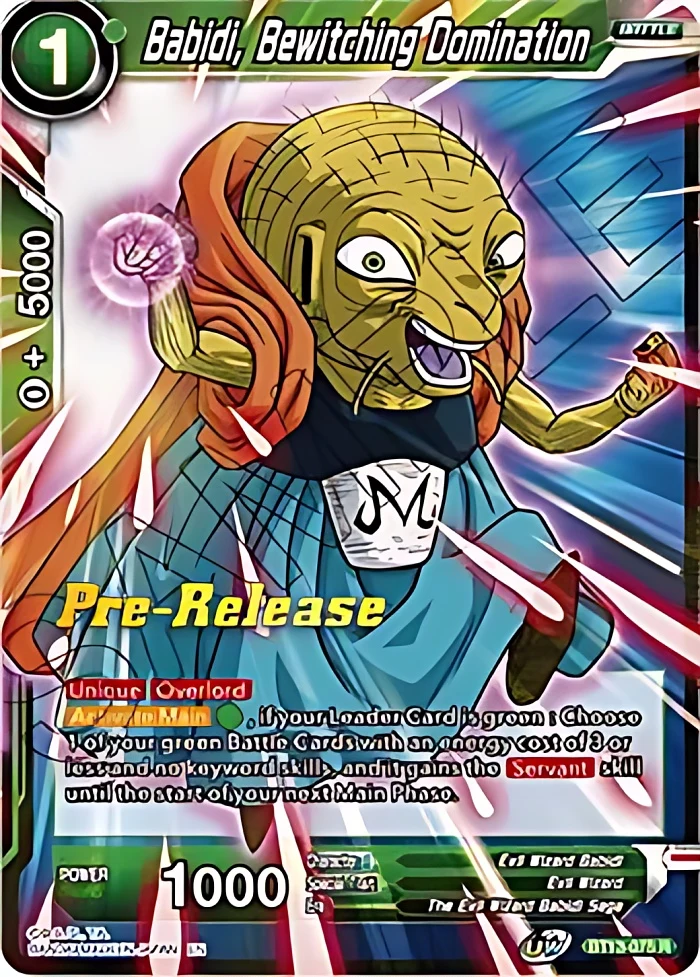 Babidi, Bewitching Domination [Pre-Release] #BT13-075
