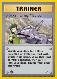 Brock's Training Method 1st Edition