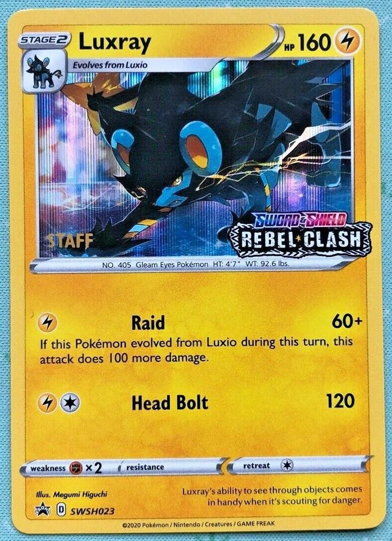 Luxray Staff #SWSH023