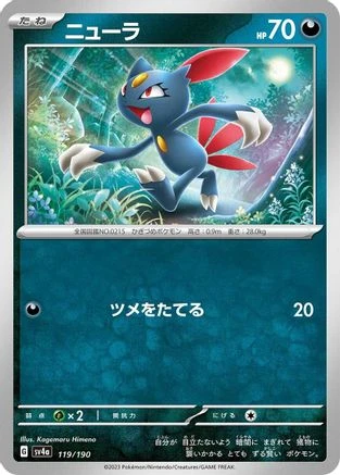 Sneasel #119