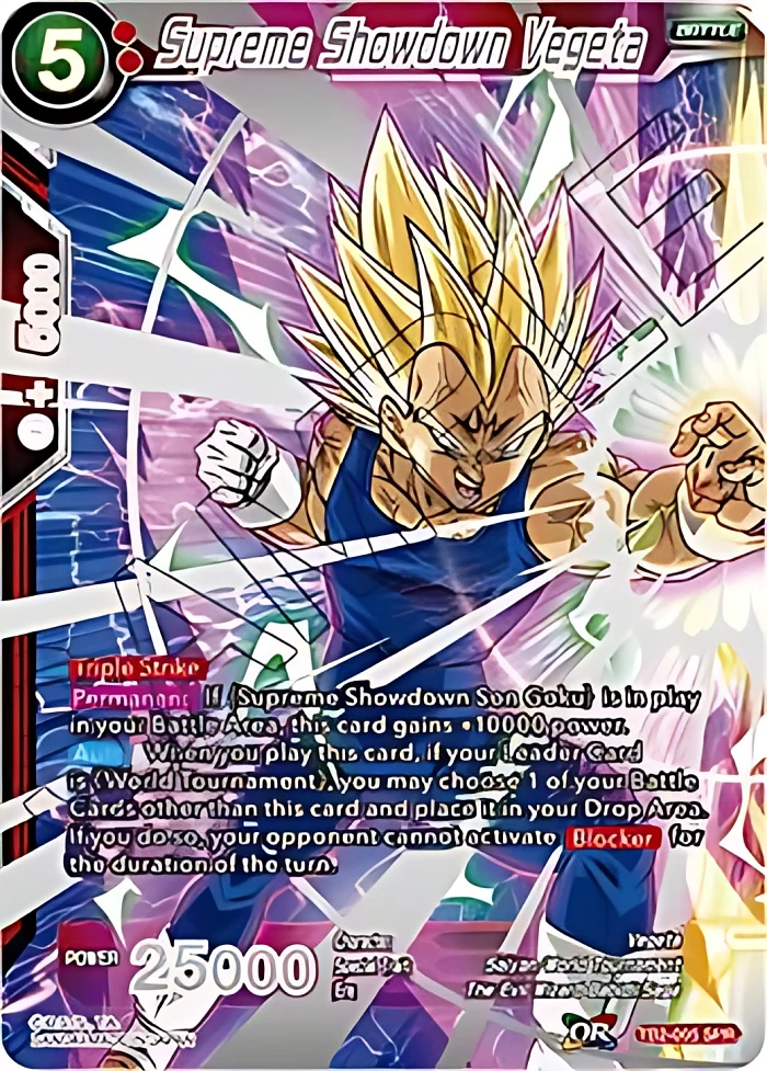Supreme Showdown Vegeta [SPR] #TB2-005