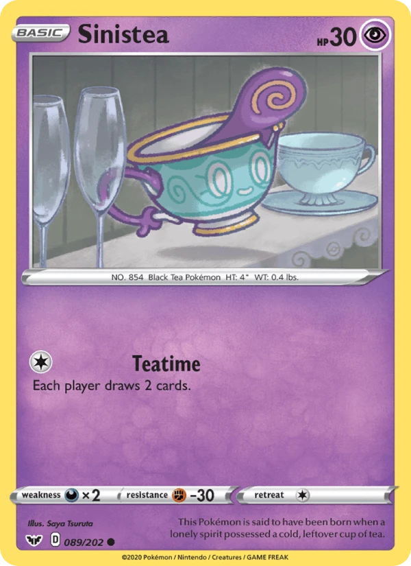 Sinistea Reverse Holo #89