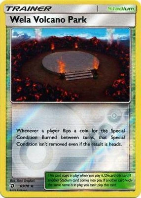 Wela Volcano Park Reverse Holo #63