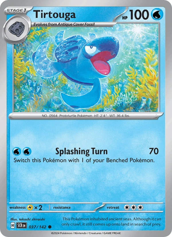 Tirtouga Reverse Holo #37