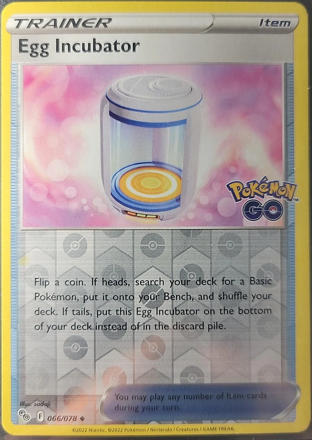 Egg Incubator Reverse Holo #66