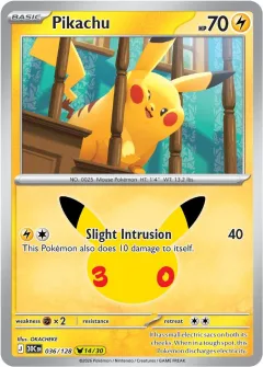 Pikachu Holo