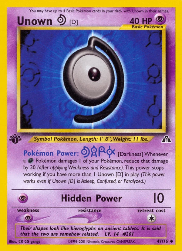 Unown D #47