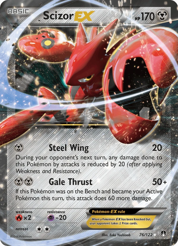 Scizor Ex #76