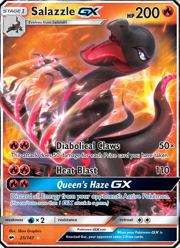 Salazzle Gx #25