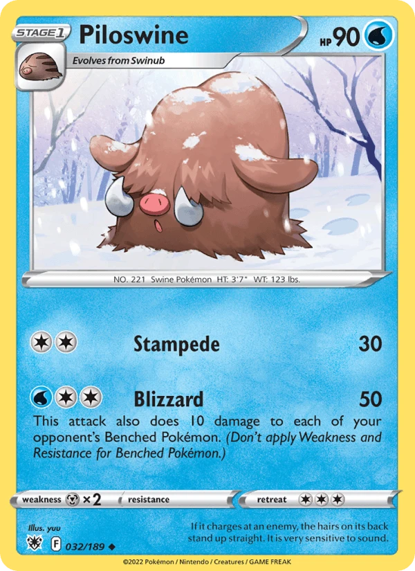 Piloswine #32