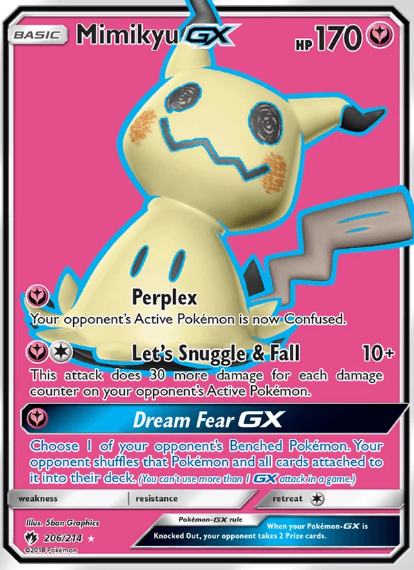 Mimikyu Gx #206