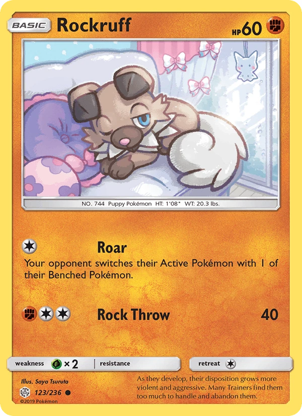 Rockruff #123