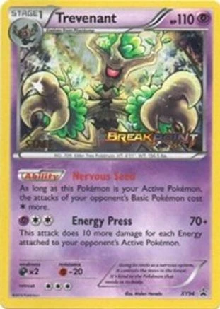 Trevenant Prerelease Staff #XY94