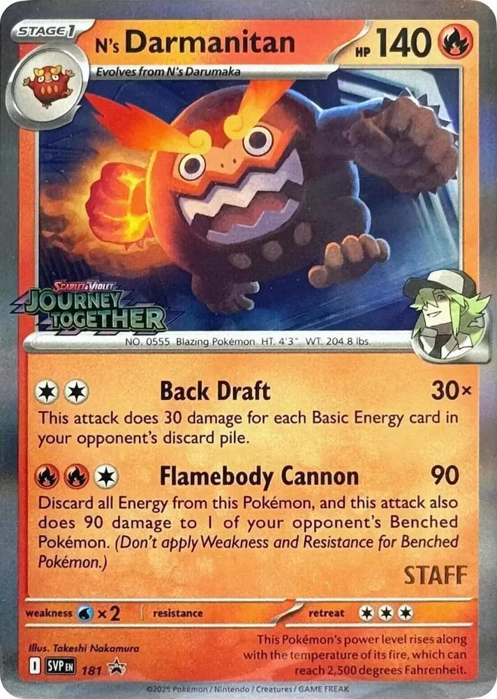 N's Darmanitan Staff #181