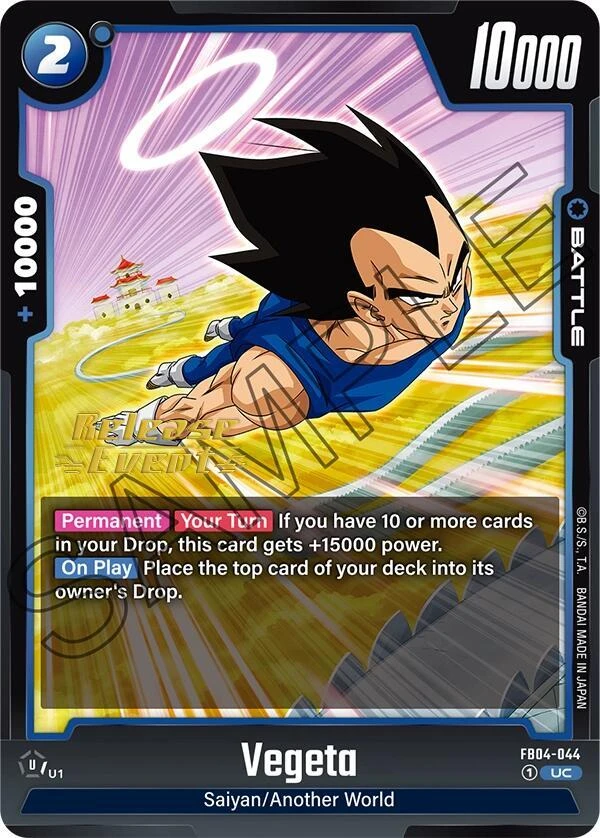 Vegeta [Release Event] #FB04-044