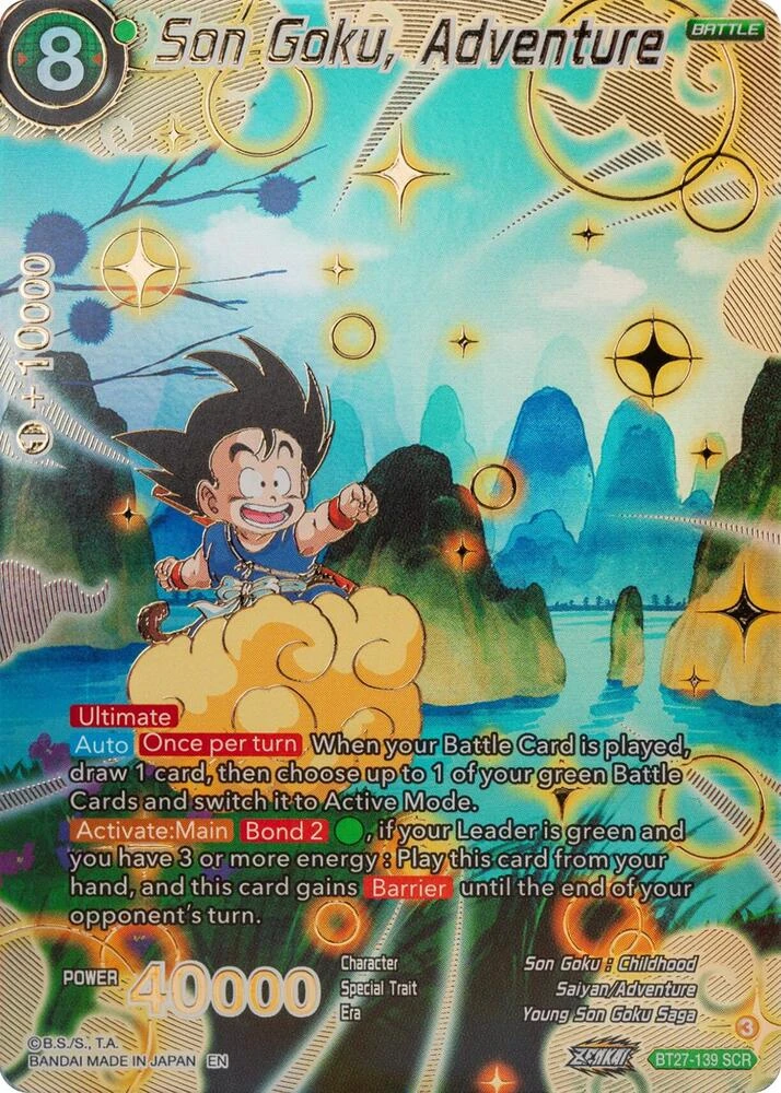 Son Goku, Adventure #BT27-139