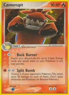 Camerupt Reverse Holo