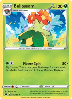 Bellossom Reverse Holo