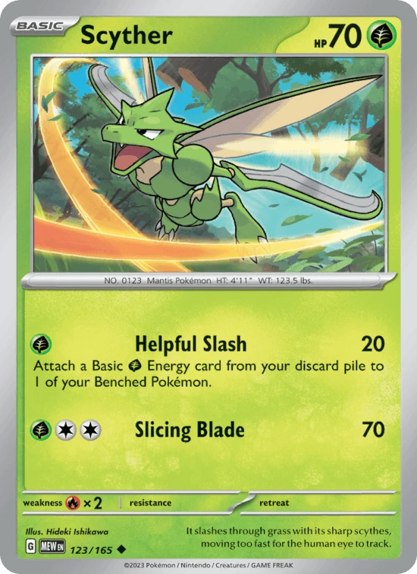 Scyther #123