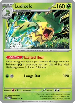 Ludicolo Reverse Holo