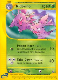 Nidorino Reverse Holo