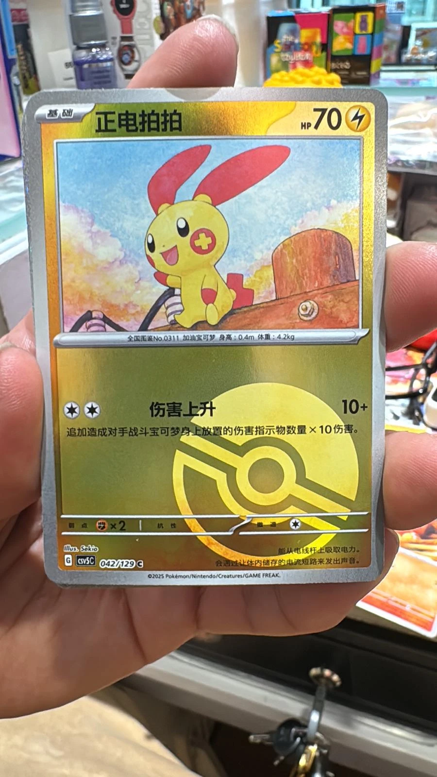 Plusle Poke Ball #42