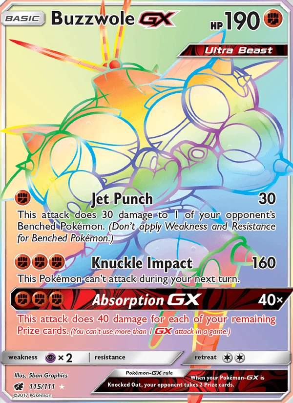 Buzzwole Gx #115