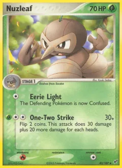 Nuzleaf Reverse Holo