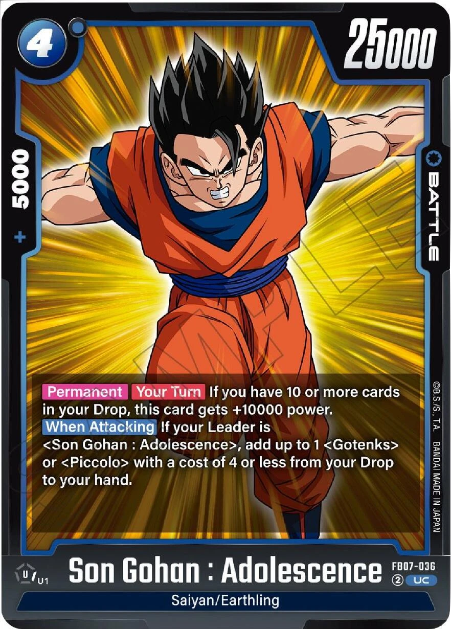 Son Gohan : Adolescence [Release Event] #FB07-036