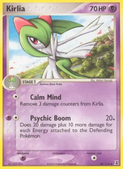 Kirlia Reverse Holo