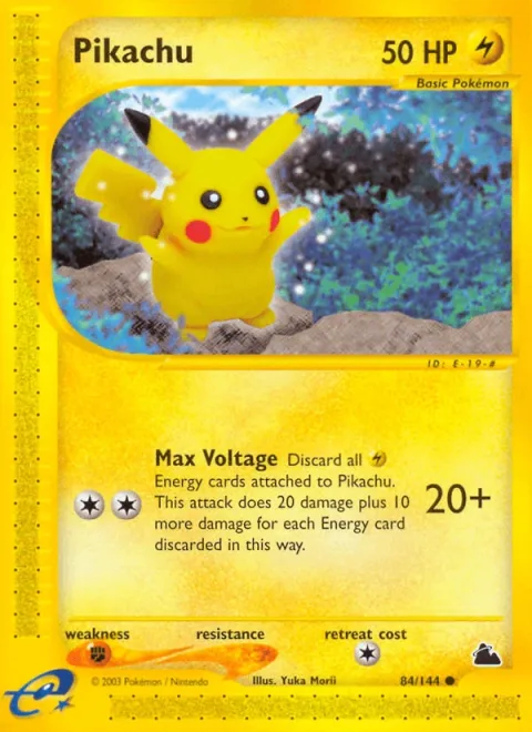 Pikachu Reverse Holo