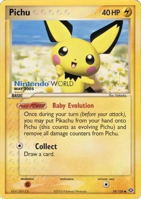Pichu Nintendo World 2005 #59