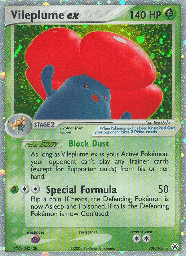 Vileplume Ex #100