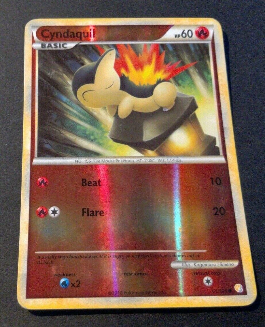 Cyndaquil Reverse Holo #61